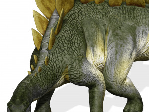 DINOSAUR DOWNLOAD STEGOSAURUS 3D MODEL STEGO ANIMATED STEGOSAURUS DINOSAUR RAPTOR MONSTER EVIL Modelo 3D