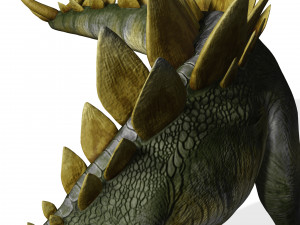 DINOSAUR DOWNLOAD STEGOSAURUS 3D MODEL STEGO ANIMATED STEGOSAURUS DINOSAUR RAPTOR MONSTER EVIL Modelo 3D