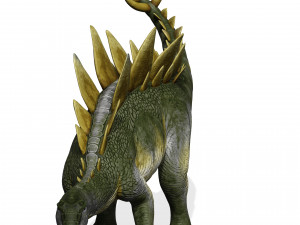 DINOSAUR DOWNLOAD STEGOSAURUS 3D MODEL STEGO ANIMATED STEGOSAURUS DINOSAUR RAPTOR MONSTER EVIL Modelo 3D
