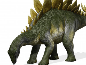 DINOSAUR DOWNLOAD STEGOSAURUS 3D MODEL STEGO ANIMATED STEGOSAURUS DINOSAUR RAPTOR MONSTER EVIL Modelo 3D