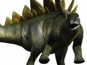 DINOSAUR DOWNLOAD STEGOSAURUS 3D MODEL STEGO ANIMATED STEGOSAURUS DINOSAUR RAPTOR MONSTER EVIL Modelo 3D