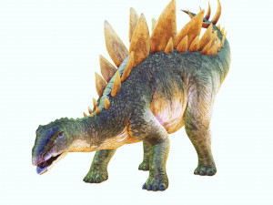 DINOSAUR DOWNLOAD STEGOSAURUS 3D MODEL STEGOSAURUS DINOSAUR DINOSAUR 3D RAPTOR monster 3D Model