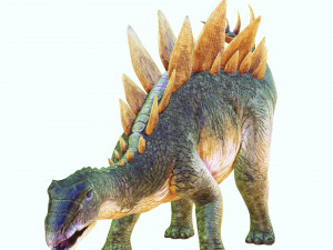 DINOSAUR DOWNLOAD STEGOSAURUS 3D MODEL STEGOSAURUS DINOSAUR DINOSAUR 3D RAPTOR monster 3D Model