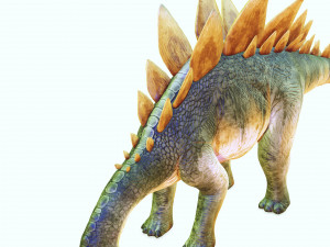 DINOSAUR DOWNLOAD STEGOSAURUS 3D MODEL STEGOSAURUS DINOSAUR DINOSAUR 3D RAPTOR monster 3D Model