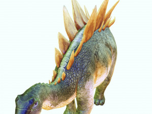 DINOSAUR DOWNLOAD STEGOSAURUS 3D MODEL STEGOSAURUS DINOSAUR DINOSAUR 3D RAPTOR monster 3D Model