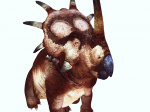 DINOSAUR DOWNLOAD STYRACOSAURUS 3D MODEL STYRACOSAURUS RAPTOR STYRACOSAURUS DINOSAUR REPTILE 3D Модель