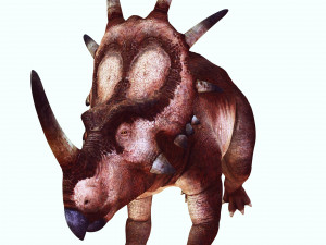 DINOSAUR DOWNLOAD STYRACOSAURUS 3D MODEL STYRACOSAURUS RAPTOR STYRACOSAURUS DINOSAUR REPTILE 3D Модель