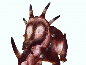 DINOSAUR DOWNLOAD STYRACOSAURUS 3D MODEL STYRACOSAURUS RAPTOR STYRACOSAURUS DINOSAUR REPTILE 3D Модель