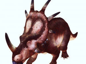 DINOSAURO SCARICA STYRACOSAURUS MODELLO 3D STYRACOSAURUS RAPTOR STYRACOSAURUS DINOSAURO RETTILE Modello 3D