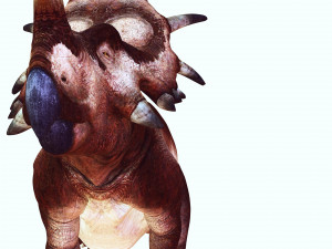 DINOSAUR DOWNLOAD STYRACOSAURUS 3D MODEL STYRACOSAURUS RAPTOR STYRACOSAURUS DINOSAUR REPTILE 3D Модель