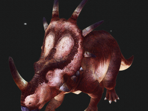 DINOSAUR DOWNLOAD STYRACOSAURUS 3D MODEL STYRACOSAURUS RAPTOR STYRACOSAURUS DINOSAUR REPTILE 3D Модель