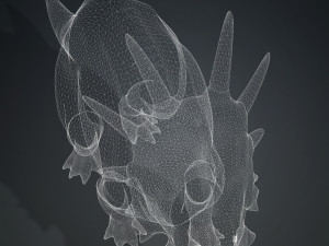 DINOSAUR DOWNLOAD STYRACOSAURUS 3D MODEL STYRACOSAURUS RAPTOR STYRACOSAURUS DINOSAUR REPTILE 3D Модель