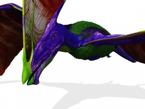DINOSAUR DOWNLOAD TAPEJARA 3D MODEL TAPEJARA BIRD TAPEJARA RAPTOR DINOSAUR RAPTOR TAPEJAR MONSTER 3D 模型