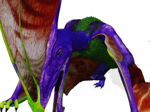 DINOSAUR DOWNLOAD TAPEJARA 3D MODEL TAPEJARA BIRD TAPEJARA RAPTOR DINOSAUR RAPTOR TAPEJAR MONSTER 3D 模型