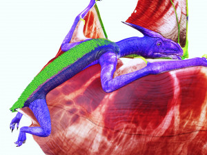 DINOSAUR DOWNLOAD TAPEJARA 3D MODEL TAPEJARA BIRD TAPEJARA RAPTOR DINOSAUR RAPTOR TAPEJAR MONSTER 3D 模型