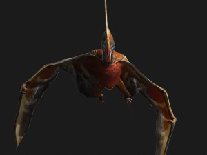 TAPEJARA TAPEJARA MONSTER TAPEJARA TAPEJARA DINOSAUR BIRD EVIL TAPEJARA DINOSAUR DINOSAUR JURASSIC 3D Model