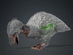 BIRD OF PREY TERROR HORROR DEMON DEVIL RAPTOR DINOSAUR WINGS FLYING PREHISTORIC CHARIZARD CHARIZAR Modelo 3D