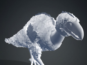 BIRD OF PREY TERROR HORROR DEMON DEVIL RAPTOR DINOSAUR EVIL FLYING PREHISTORIC CHARIZARD TERROR Modelo 3D