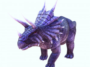 DOWNLOAD TRICERATOPS 3D MODEL TRICERATOPS TRICERATOPS REPTILE DINOSAUR MONSTER DINOSAUR devil Modelo 3D