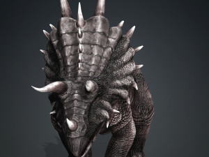 DOWNLOAD TRICERATOPS 3D MODEL TRICERATOPS DEVIL REPTILE TRICERATOPS DINOSAUR DINOSAUR MONSTER 3D-Modell