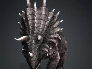 SCARICA TRICERATOPO MODELLO 3D TRICERATOPO DIAVOLO RETTILE TRICERATOPO DINOSAURO DINOSAURO MOSTRO Modello 3D