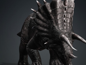 DOWNLOAD TRICERATOPS 3D MODEL TRICERATOPS DEVIL REPTILE TRICERATOPS DINOSAUR DINOSAUR MONSTER 3D-Modell