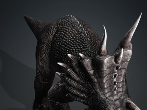 DOWNLOAD TRICERATOPS 3D MODEL TRICERATOPS DEVIL REPTILE TRICERATOPS DINOSAUR DINOSAUR MONSTER 3D-Modell