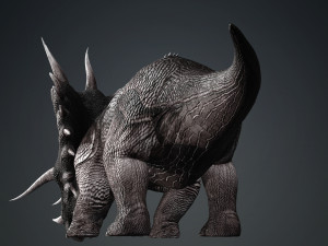 DOWNLOAD TRICERATOPS 3D MODEL TRICERATOPS DEVIL REPTILE TRICERATOPS DINOSAUR DINOSAUR MONSTER 3D-Modell