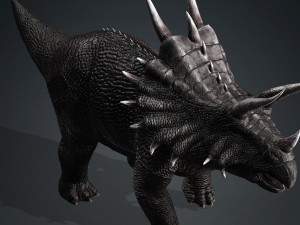 DOWNLOAD TRICERATOPS 3D MODEL TRICERATOPS DEVIL REPTILE TRICERATOPS DINOSAUR DINOSAUR MONSTER 3D-Modell
