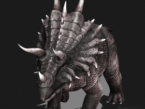DOWNLOAD TRICERATOPS 3D MODEL TRICERATOPS DEVIL REPTILE TRICERATOPS DINOSAUR DINOSAUR MONSTER 3D-Modell