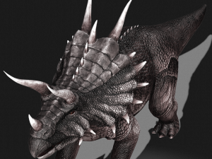 DOWNLOAD TRICERATOPS 3D MODEL TRICERATOPS DEVIL REPTILE TRICERATOPS DINOSAUR DINOSAUR MONSTER 3D-Modell
