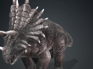 DOWNLOAD TRICERATOPS 3D MODEL TRICERATOPS DEVIL REPTILE TRICERATOPS DINOSAUR DINOSAUR MONSTER 3D-Modell