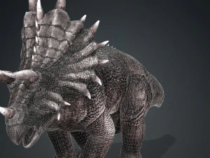 SCARICA TRICERATOPO MODELLO 3D TRICERATOPO DIAVOLO RETTILE TRICERATOPO DINOSAURO DINOSAURO MOSTRO Modello 3D