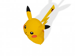 PIKACHU POKMON PIKACHU 3D MODEL RIGGED PIKACHU DINOSAUR POKMON POKMON 3D 모델