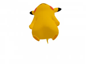 피카츄 포켓몬 피카츄 3D 모델 조작된 피카츄 공룡 포켓몬 포켓몬 3D 모델