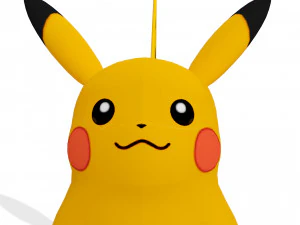 피카츄 포켓몬 피카츄 3D 모델 조작된 피카츄 공룡 포켓몬 포켓몬 3D 모델