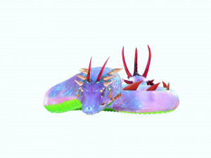 DOWNLOAD BASILIK 3D MODEL ANIMAL PYTHON BASILIK FANTASY DINOSAUR RAPTOR SNAKE DEMON DEVIL REPTILE 3D Model