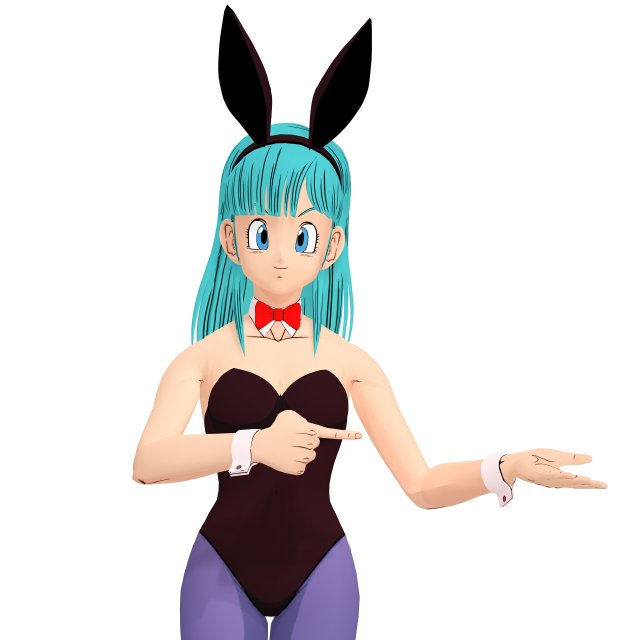 DRAGON BALL LEGENDA BULMA 3D MODEL RIGGED GIRL WOMAN DINOSAUR DRAGON BALL Z LEGENDA BULMA GOKU 3D Модель .c4d .max .obj .3ds .fbx .stl .blend 