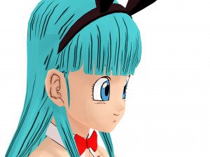 DRAGON BALL LEGENDA BULMA 3D MODEL RIGGED GIRL WOMAN DINOSAUR DRAGON BALL Z LEGENDA BULMA GOKU 3D Модель