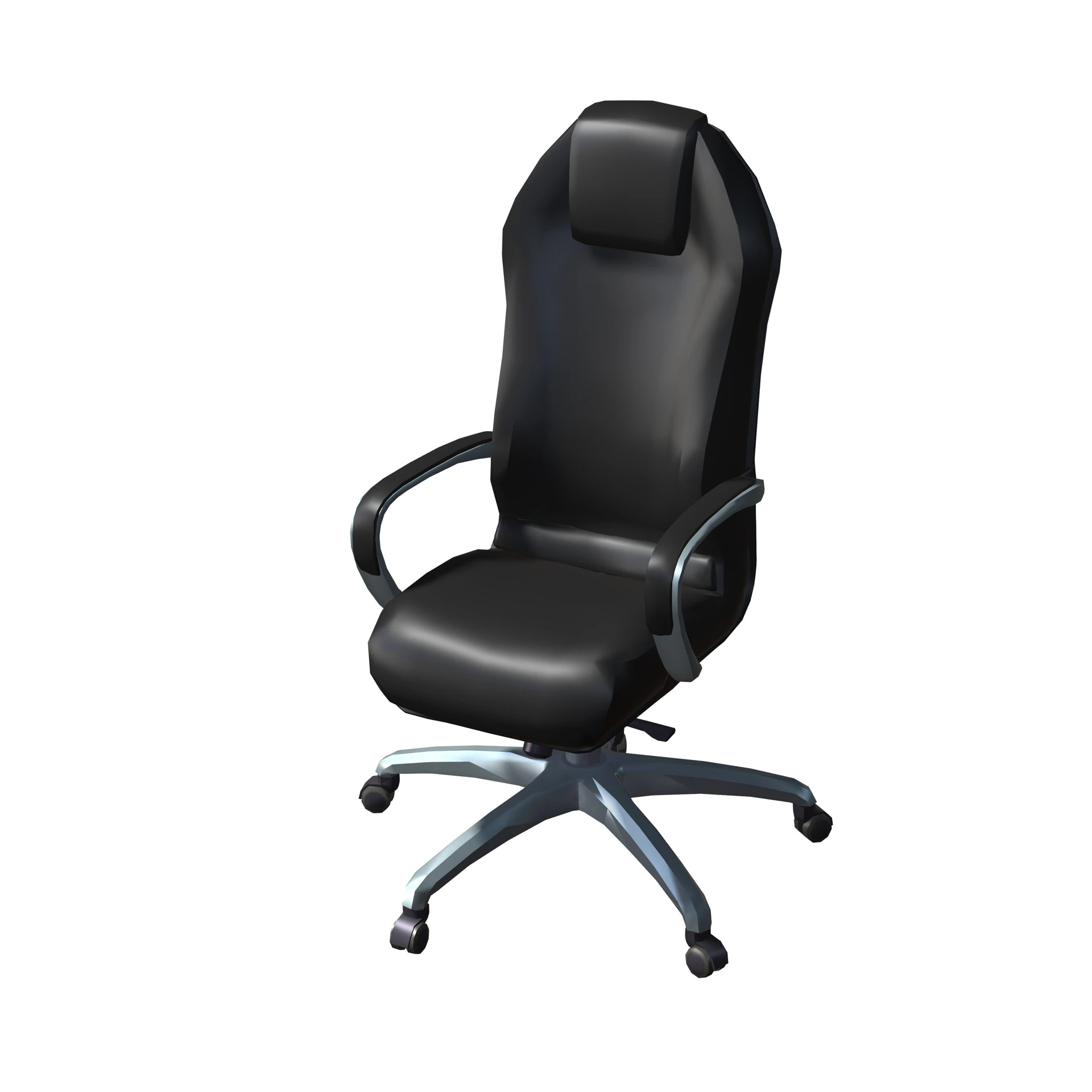 CHAIR SEAT OFFICE FURNITURE HOME GAMER HOUSE TABLE 4 COMPUTER 3D Model .c4d .max .obj .3ds .fbx .stl .blend 