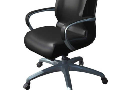 CHAIR SEAT OFFICE FURNITURE HOME GAMER HOUSE TABLE 4 COMPUTER 3D Model