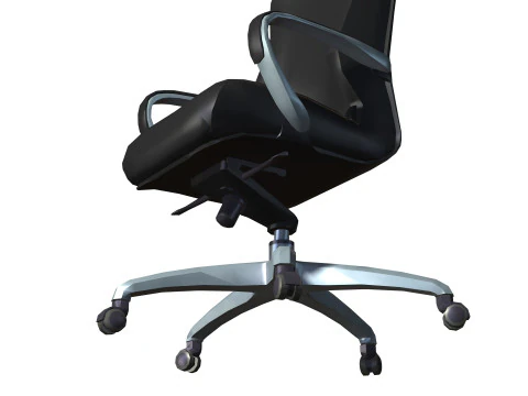 CHAIR SEAT OFFICE FURNITURE HOME GAMER HOUSE TABLE 4 COMPUTER 3D Model