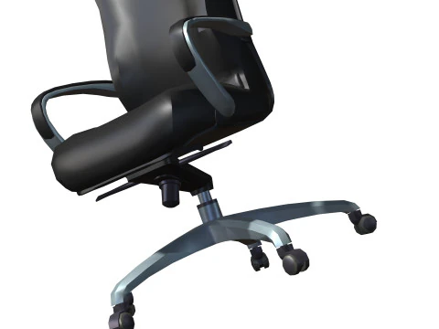 CHAIR SEAT OFFICE FURNITURE HOME GAMER HOUSE TABLE 4 COMPUTER 3D Model