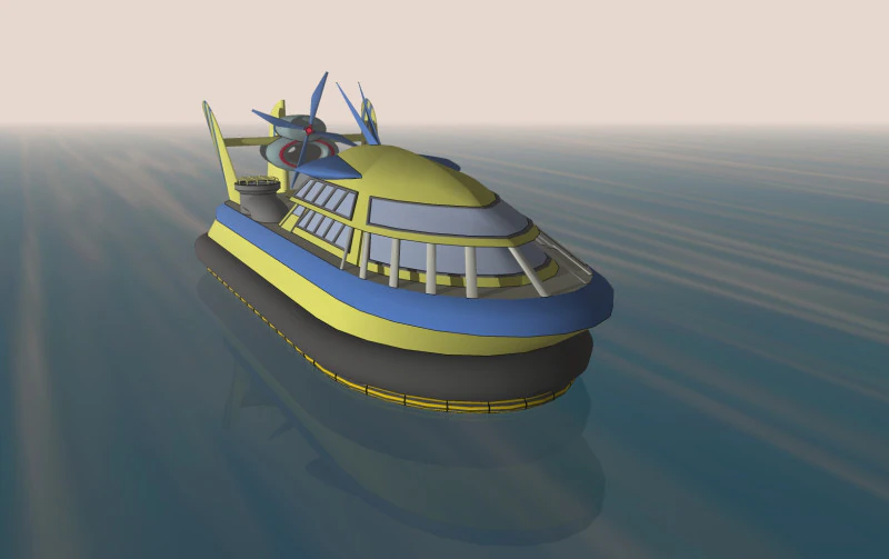 BARCA NAVE MILLE SOLEGGIATO FORESTA ERBA TERRA VOLANO ACQUA MARE FIUME CANDELA Modello 3D .c4d .max .obj .3ds .fbx .stl .blend 