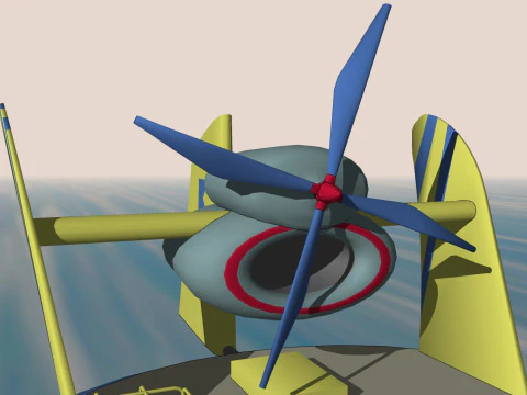 BARCA NAVE MILLE SOLEGGIATO FORESTA ERBA TERRA VOLANO ACQUA MARE FIUME CANDELA Modello 3D