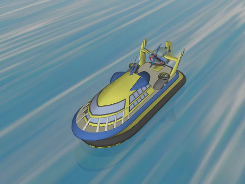 BARCA NAVE MILLE SOLEGGIATO FORESTA ERBA TERRA VOLANO ACQUA MARE FIUME CANDELA Modello 3D