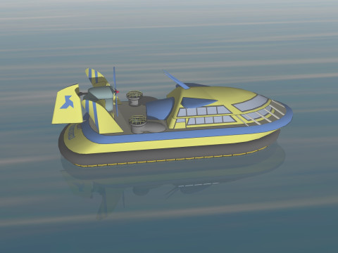 BOAT SHIP THOUSAND SUNNY FOREST GRASS LAND FLYWHEEL WATER SEA RIVER CANDLE 3D मॉडल
