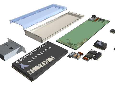 USB MEMORY COMPUTER TV HOME APPLIANCES ELECTRONIC FURNITURE 3D 모델