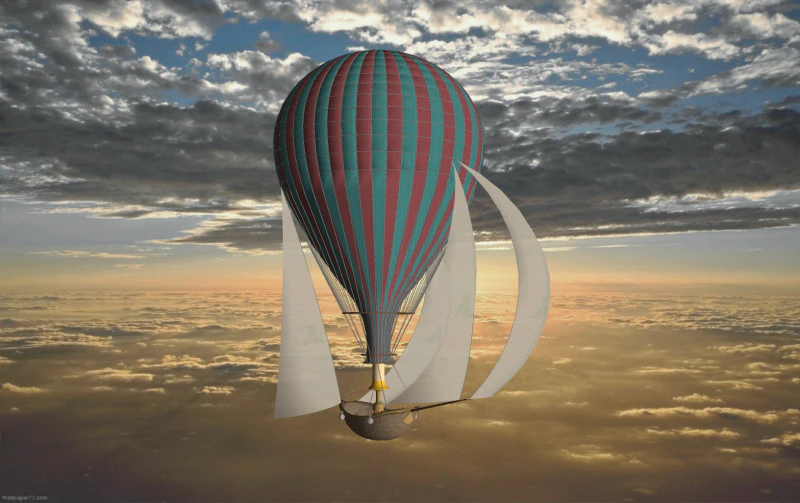 PALLONCINO PALLONCINO VOLANTE AEREO BALLON 0 NAVE BARCA CORDE VELE FLOTTA VEICOLO MODELLO 3D Modello 3D .c4d .max .obj .3ds .fbx .stl .blend 