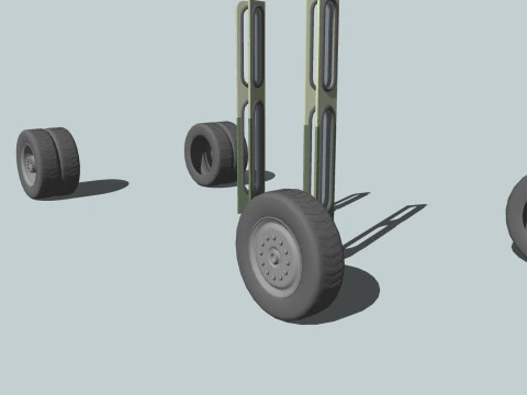 FILOBUS BUS TRENO VEICOLO CAMION AUTO FORESTA CITT&Agrave; TERRA TRANVIA TRAM FUCILE SOLDATO GUERRA MONDIALE CATENE Modello 3D